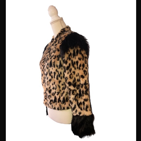 LEITH Leopard faux Fur XS - Picture 5 of 6